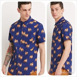 pug dress shirt